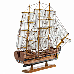 Декоративная модель деревянного парусника With The low варинант исполнения - 2 | Loft Concept в Челябинске