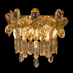 Бра с декоративными элементами в виде крупных хрустальных цветов Palace Gardens варинант исполнения - 2 | Loft Concept в Челябинске