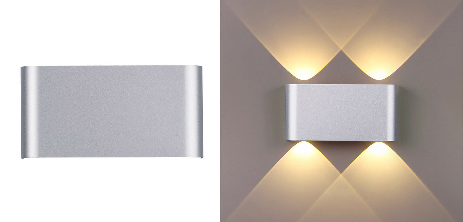 Бра Obverse Silver Rectangle A Wall lamp Бра Obverse Silver Rectangle A Wall lamp - Loft-Concept в Челябинске