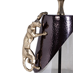 Настольная лампа с декором в виде ягуара Golden Jaguar варинант исполнения - 1 | Loft Concept в Челябинске