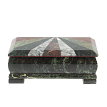 Шкатулка для денег с мозаикой из натуральных камней Stone Casket варинант исполнения - 2 | Loft Concept в Челябинске