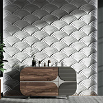 Гипсовая 3D Панель Aura варинант исполнения - 2 | Loft Concept в Челябинске