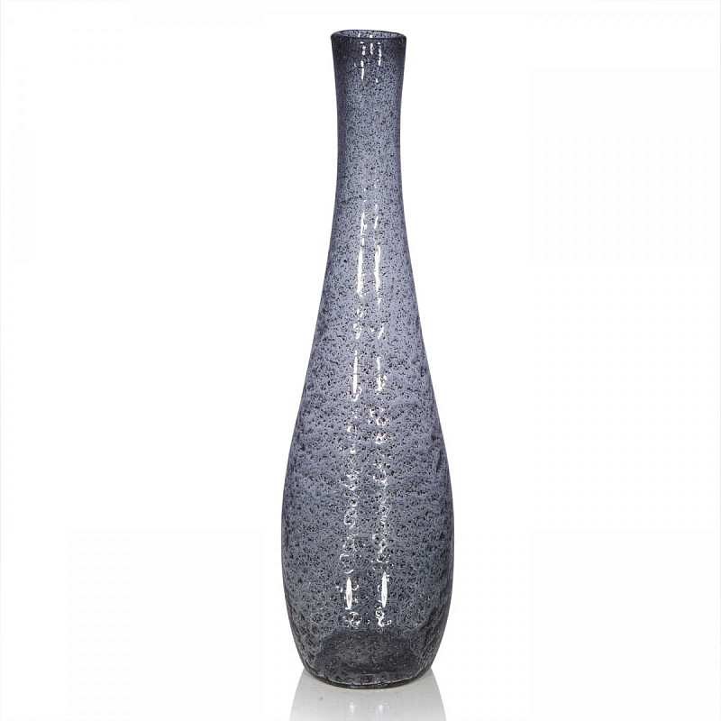 Ваза Glass Lava Tall Серый (Gray) Ваза Glass Lava Tall Серый (Gray) в Челябинске | Loft Concept