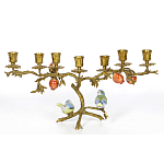 Бронзовый подсвечник на 7 свечей Eden Garden варинант исполнения - 4 | Loft Concept в Челябинске