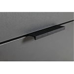 Комод цвета графит с 3-мя ящиками Strict Lines  варинант исполнения - 4 | Loft Concept в Челябинске