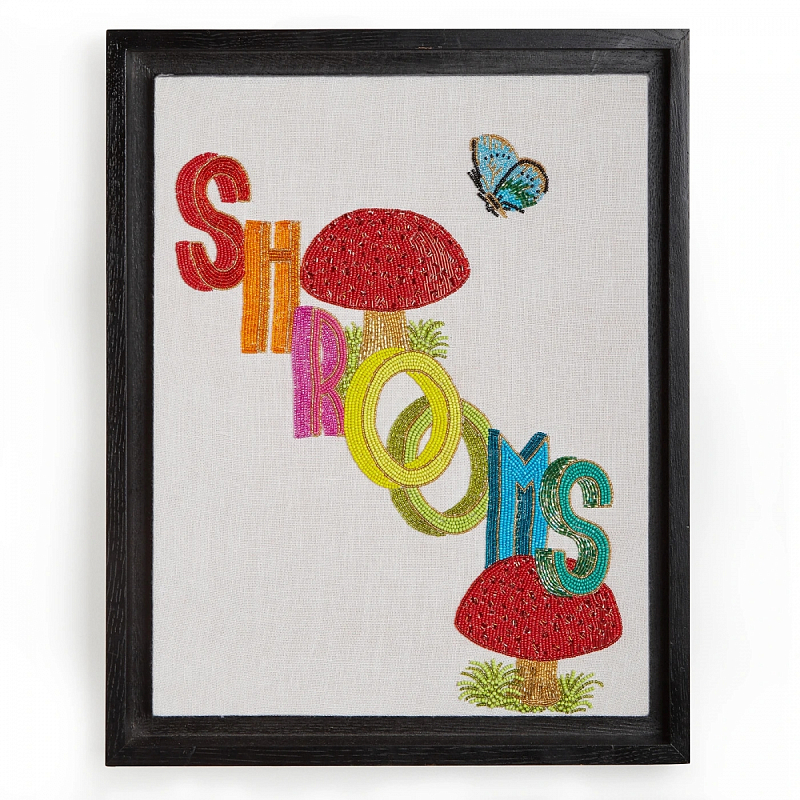 Панно Jonathan Adler Shrooms Beaded Wall Art Мульти Панно Jonathan Adler Shrooms Beaded Wall Art Мульти в Челябинске | Loft Concept