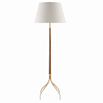 Торшер на изогнутых ножках с конусовидным тканевым абажуром Rotation варинант исполнения - 2 | Loft Concept в Челябинске