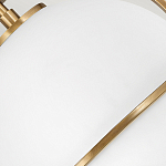 Потолочный светильник с плафоном в форме белого матового шара Hinkley варинант исполнения - 18 | Loft Concept в Челябинске