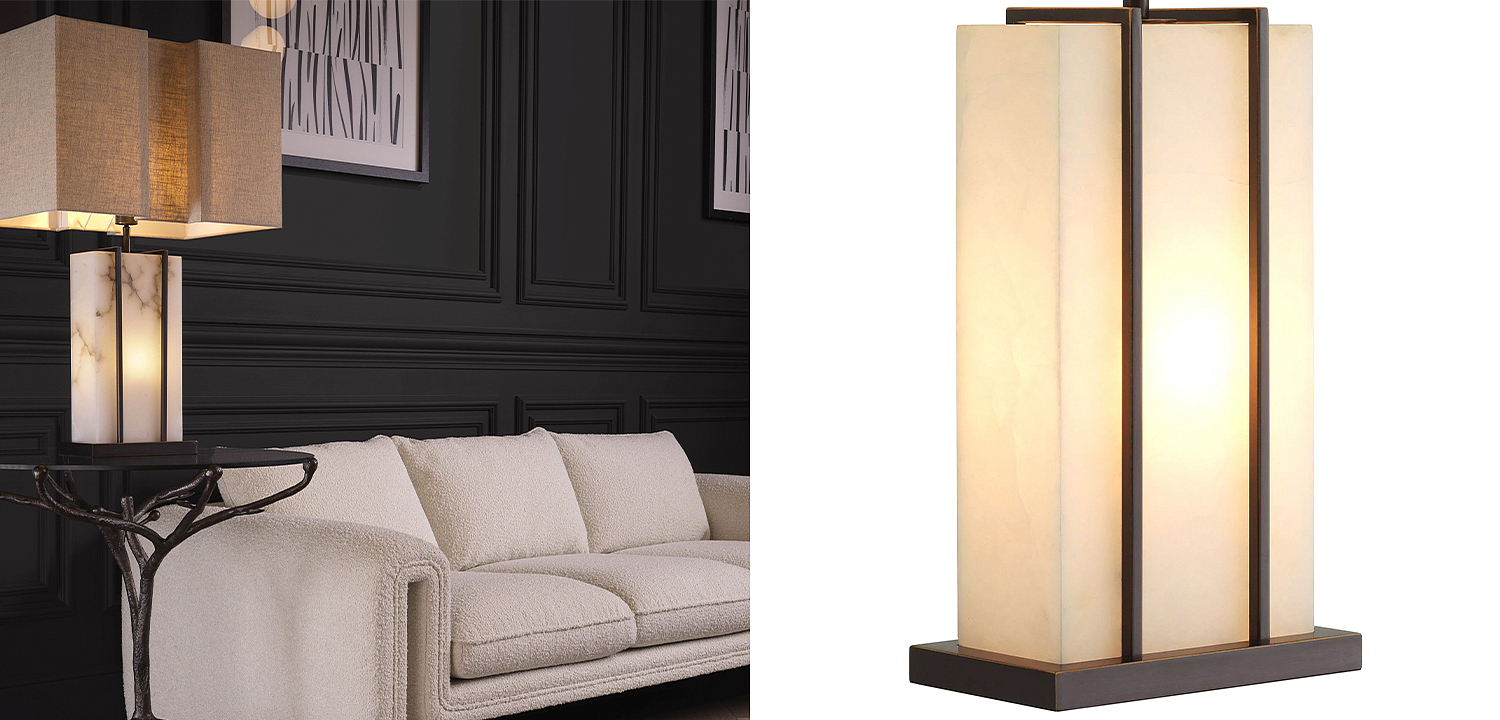 Настольная лампа Eichholtz Table Lamp Graham Настольная лампа Eichholtz Table Lamp Graham - Loft-Concept в Челябинске
