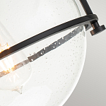 Потолочный светильник с прозрачным стеклянным шаром с эффектом пузырьков Hinkley варинант исполнения - 6 | Loft Concept в Челябинске