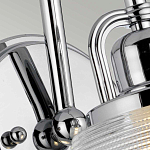 Бра с прозрачным рифленым плафоном в форме колокола Quoizel варинант исполнения - 3 | Loft Concept в Челябинске