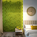 Гипсовая 3D Панель M-41 A, B варинант исполнения - 2 | Loft Concept в Челябинске