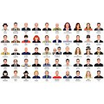 The Lives of 50 Fashion Legends варинант исполнения - 3 | Loft Concept в Челябинске