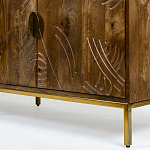 Широкая тумба с фактурным фасадом Termite варинант исполнения - 4 | Loft Concept в Челябинске