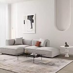 Дизайнерский журнальный стол белый в форме геометрических фигур Cydogic варинант исполнения - 2 | Loft Concept в Челябинске