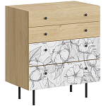Комод с принтом на ящиках Elise Chest of Drawers варинант исполнения - 14 | Loft Concept в Челябинске