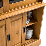 Витрина из массива сосны Cobbett Wood Showcase варинант исполнения - 5 | Loft Concept в Челябинске