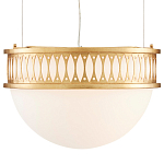 Подвесной светильник с фактурным золотым каркасом Exceptional Classic Design варинант исполнения - 1 | Loft Concept в Челябинске