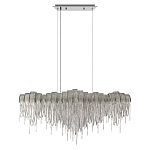 Люстра подвесная с металлическими дугами и длинными цепочками 115 см Atlantis Chain варинант исполнения - 11 | Loft Concept в Челябинске