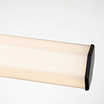 Бра для ванных комнат горизонтальное с длинным белым матовым плафоном в форме шестиугольника на круглом основании Hinkley варинант исполнения - 3 | Loft Concept в Челябинске