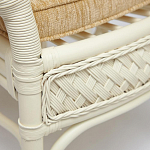 Комплект обеденный из ротанга Eloise grand white варинант исполнения - 11 | Loft Concept в Челябинске