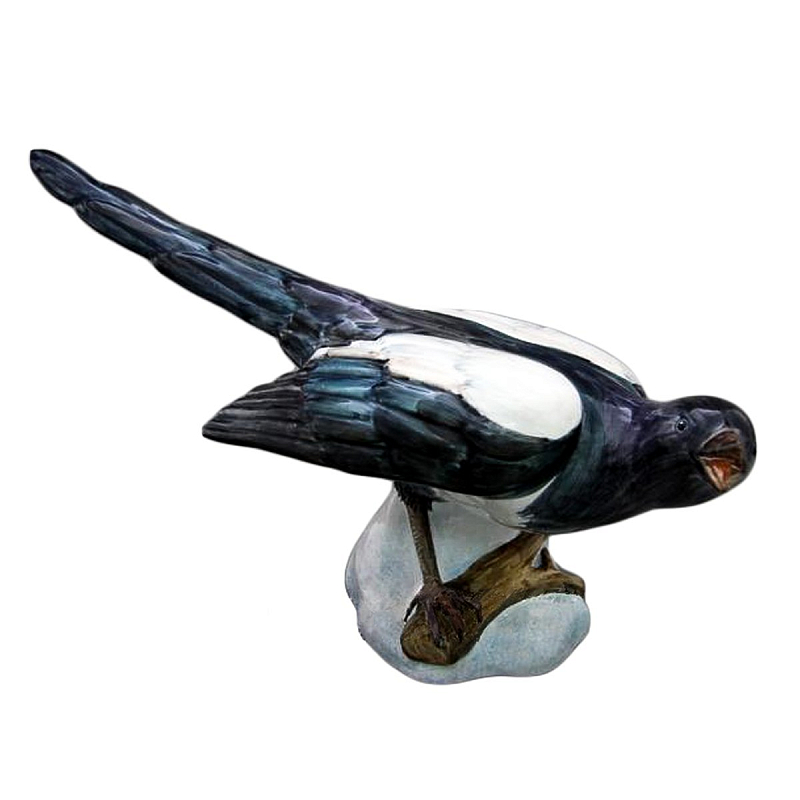Статуэтка Magpie Черно-белый Статуэтка Magpie Черно-белый в Челябинске | Loft Concept