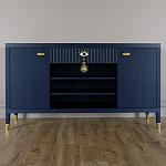 Комод-буфет Elsa Dreams Blue с открытыми полками   варинант исполнения - 5 | Loft Concept в Челябинске