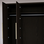 Большой Шкаф Primo Темный орех с 3 дверьми и 3 выдвижными ящиками варинант исполнения - 8 | Loft Concept в Челябинске