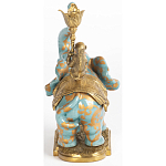 Фарфоровый подсвечник Слон с эмоцией Fluens варинант исполнения - 5 | Loft Concept в Челябинске