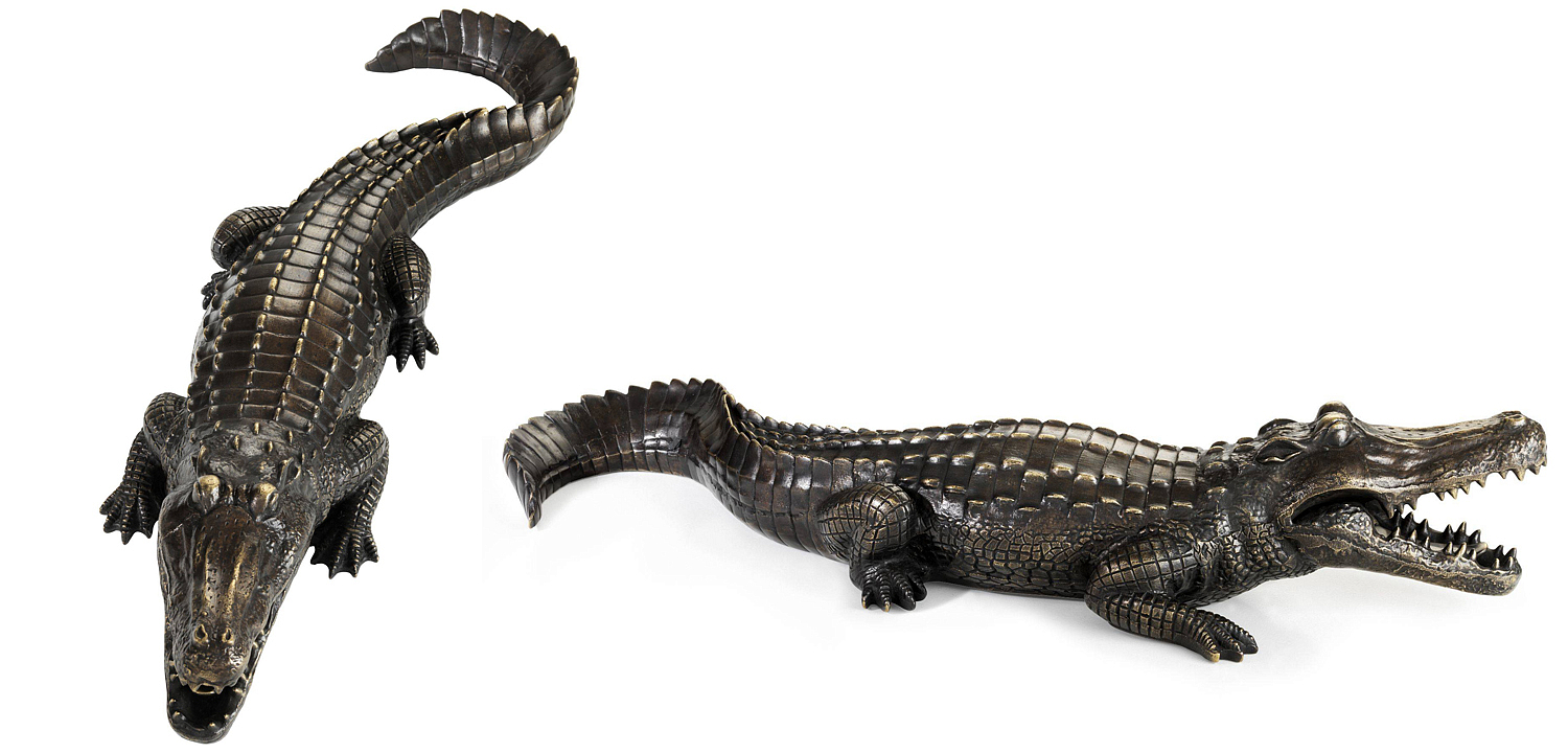 Статуэтка Eichholtz Crocodile Статуэтка Eichholtz Crocodile - Loft-Concept в Челябинске