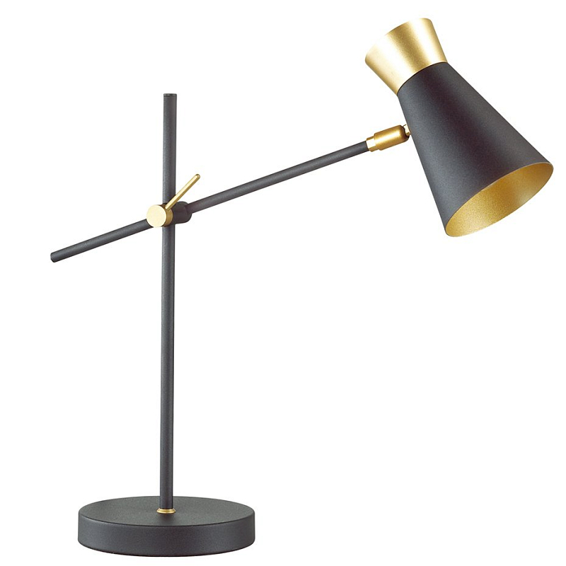 Настольная лампа Gold Secret Table Lamp Черный Золотой Настольная лампа Gold Secret Table Lamp Черный Золотой в Челябинске | Loft Concept