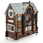 Декоративная антикварная клетка Wise Raven варинант исполнения - 2 | Loft Concept в Челябинске