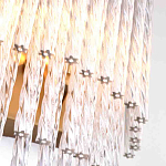 Бра с прозрачными стеклянными трубочками и металлическим основанием Nembus варинант исполнения - 2 | Loft Concept в Челябинске