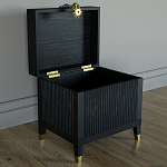 Сундук Eye Elsa Dreams Black варинант исполнения - 2 | Loft Concept в Челябинске