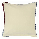 Чехол на подушку с рисунком серо-синего цвета Elan Textured варинант исполнения - 2 | Loft Concept в Челябинске