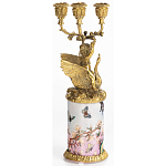 Фарфоровый подсвечник Лебедь с ангелом Asse варинант исполнения - 5 | Loft Concept в Челябинске