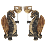 Подсвечник в виде дракона Dragon candlestick L or R варинант исполнения - 1 | Loft Concept в Челябинске