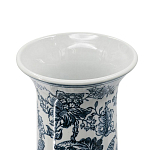 Ваза с классическим узором шинуазри синего цвета Blue & White Ornament  варинант исполнения - 2 | Loft Concept в Челябинске