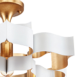 Люстра фигурная в сочетании белого и золотого цвета Shapes Inspired by Nature варинант исполнения - 1 | Loft Concept в Челябинске