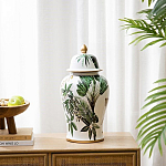 Ваза из фарфора с ручной росписью Leopard Collection  варинант исполнения - 4 | Loft Concept в Челябинске