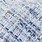 Мебельная ткань Букле синий цвет 150 см T2-118 варинант исполнения - 1 | Loft Concept в Челябинске