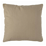 Подушка декоративная хлопковая бежевого цвета с абстрактным принтом Elysian Flow Sand варинант исполнения - 2 | Loft Concept в Челябинске