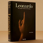 Большой подпрочный альбом Леонардо да Винчи Leonardo. The Complete Paintings and Drawings XXL варинант исполнения - 2 | Loft Concept в Челябинске
