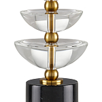 Настольная лампа с чашеобразными дисками на корпусе Glowing Waterfall варинант исполнения - 1 | Loft Concept в Челябинске