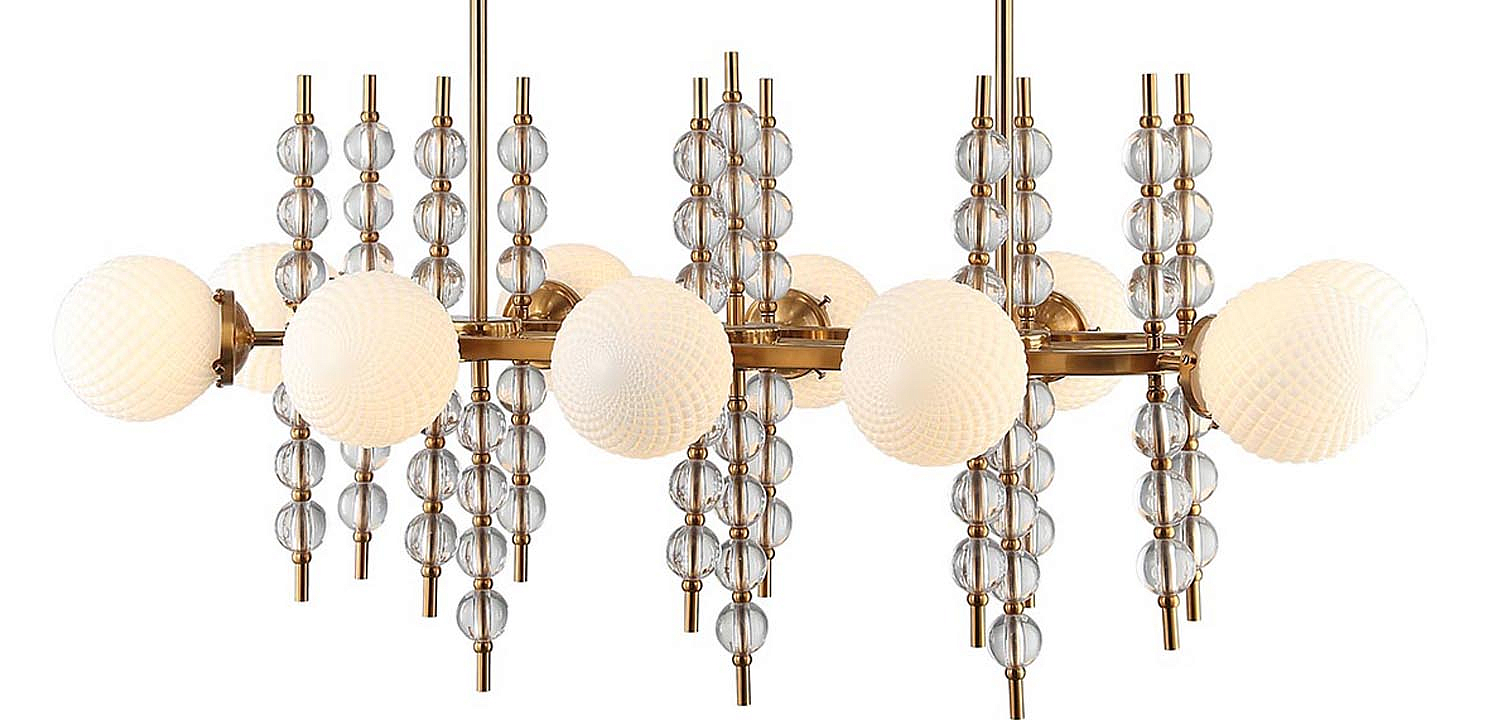 Люстра Addelyn Chandelier 10 lamp Люстра Addelyn Chandelier 10 lamp - Loft-Concept в Челябинске