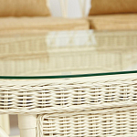 Комплект уличной мебели из ротанга Clara белый варинант исполнения - 11 | Loft Concept в Челябинске