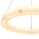 Люстра круглая с цельным каменным корпусом Unbreakable Stone варинант исполнения - 7 | Loft Concept в Челябинске