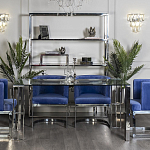 Стол обеденный металлический Weightlessness варинант исполнения - 4 | Loft Concept в Челябинске