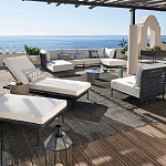 Кашпо Elevated Planters Luna 54 белое варинант исполнения - 5 | Loft Concept в Челябинске