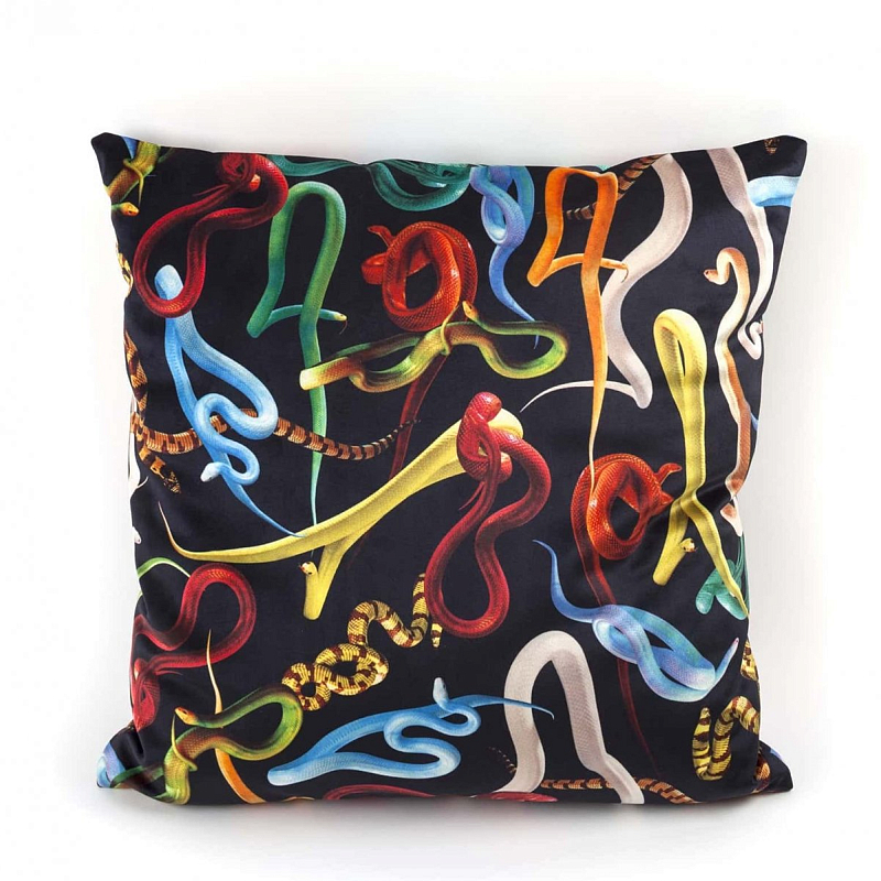 Подушка Seletti Cushion Snakes Toiletpaper Мульти Подушка Seletti Cushion Snakes Toiletpaper Мульти в Челябинске | Loft Concept